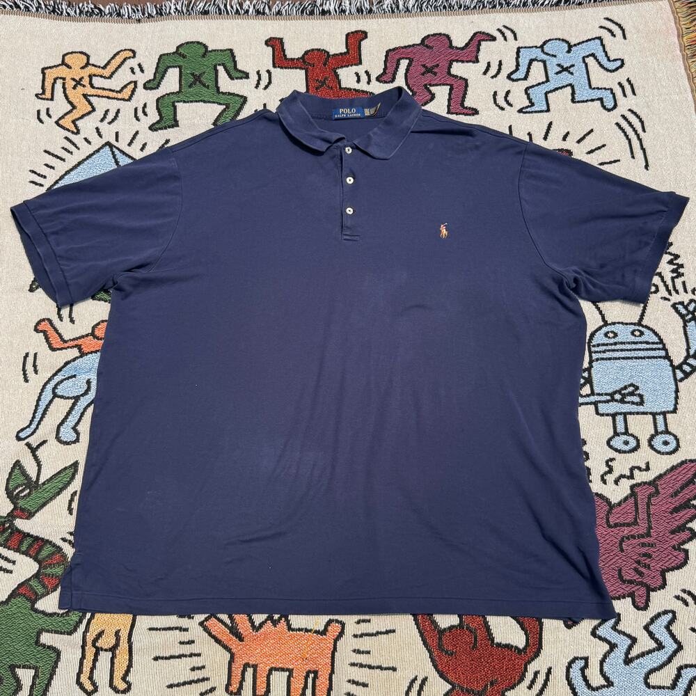 Oversized Navy Polo Ralph Lauren Short Sleeve Shirt